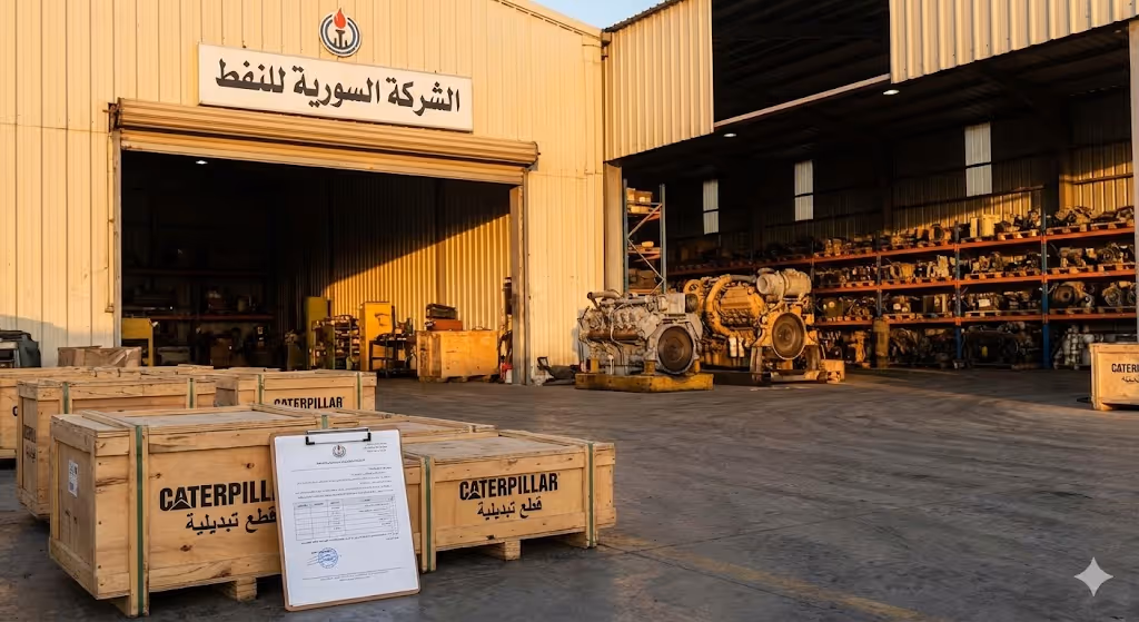 Supply of spare parts for Caterpillar engines