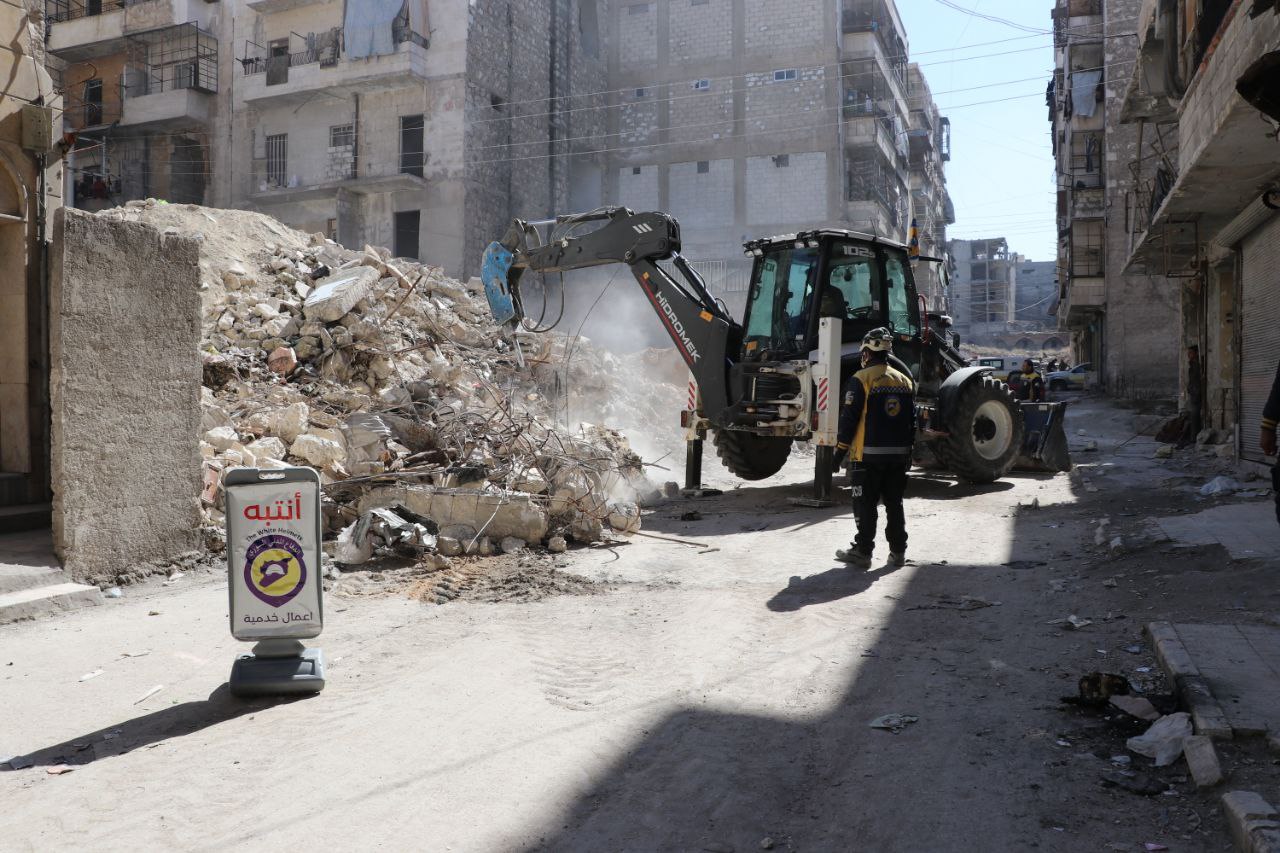 15,000 Cubic Metres of Debris Cleared in Bassima and Ain al-Fijeh, Rif Dimashq