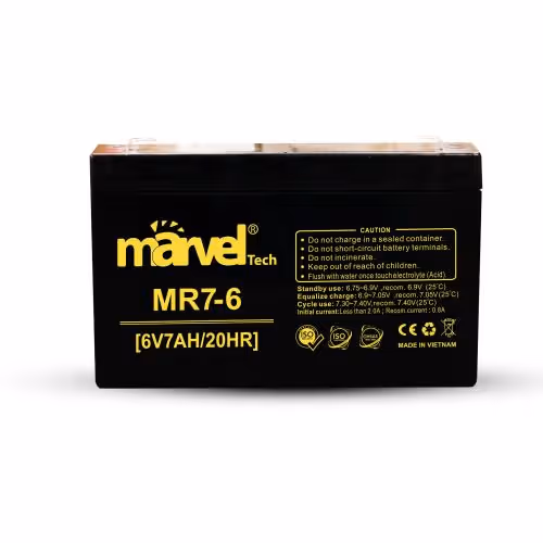 Marvel MR7-6 Battery 7Ah 6V