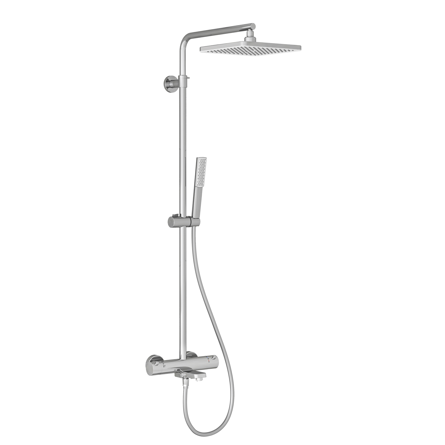 Teska Galaxy Thermostatic Three Way Chrome