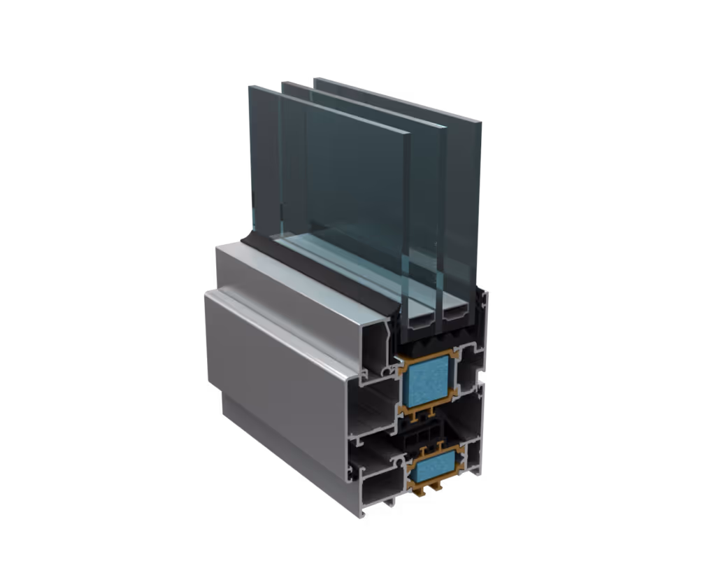 Lumac W75H Window Glazing System