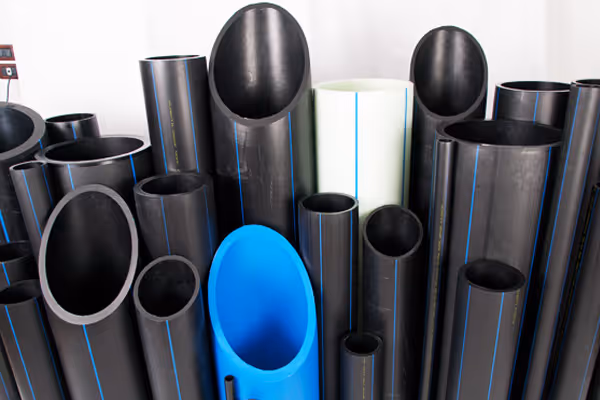 Al Matin HDPE PE 100 drinking water pipes coiled and straight