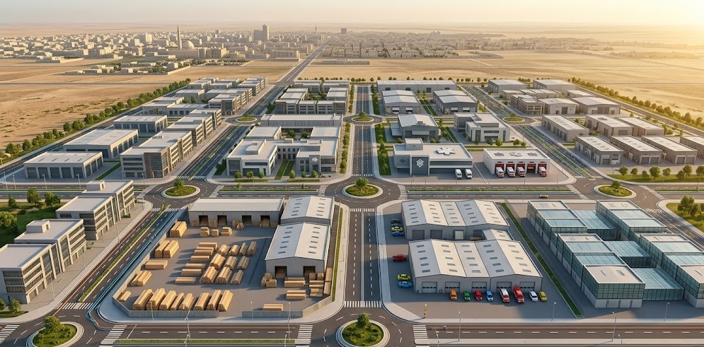 مشروع لإنشاء منطقة صناعية متكاملة