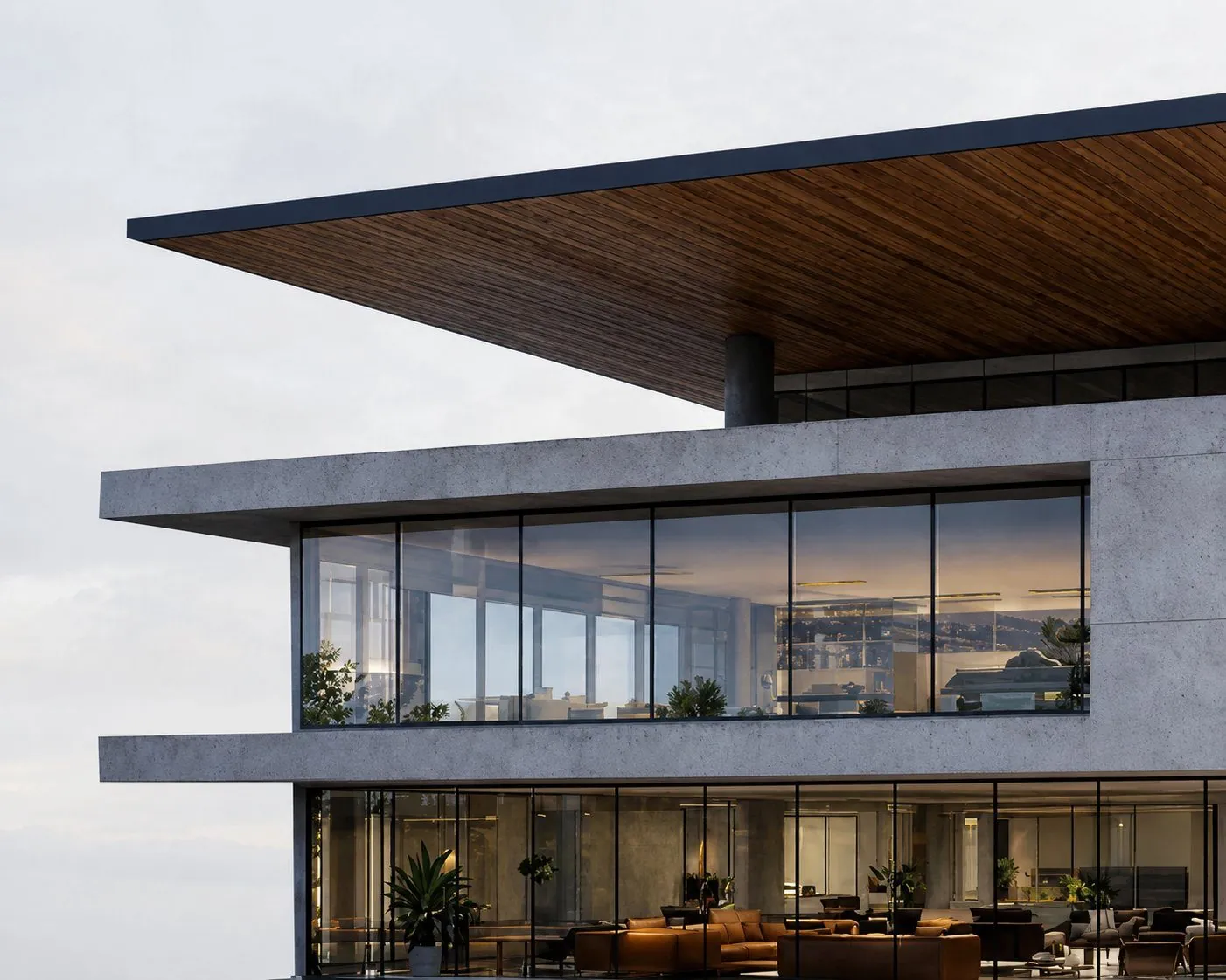 Yaafour 963 residential development facade in Rif Dimashq