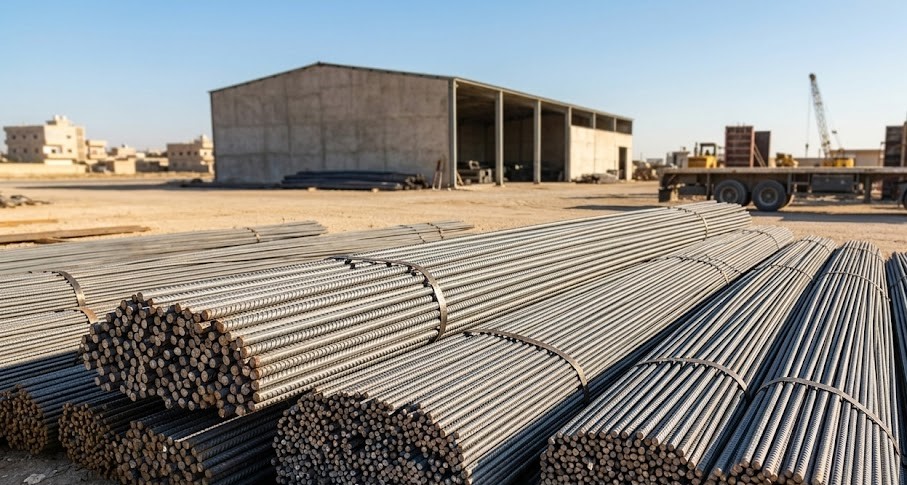 Supply of Reinforcing Steel Bars of Various Diameters, SEBCO Deir ez-Zor Branch