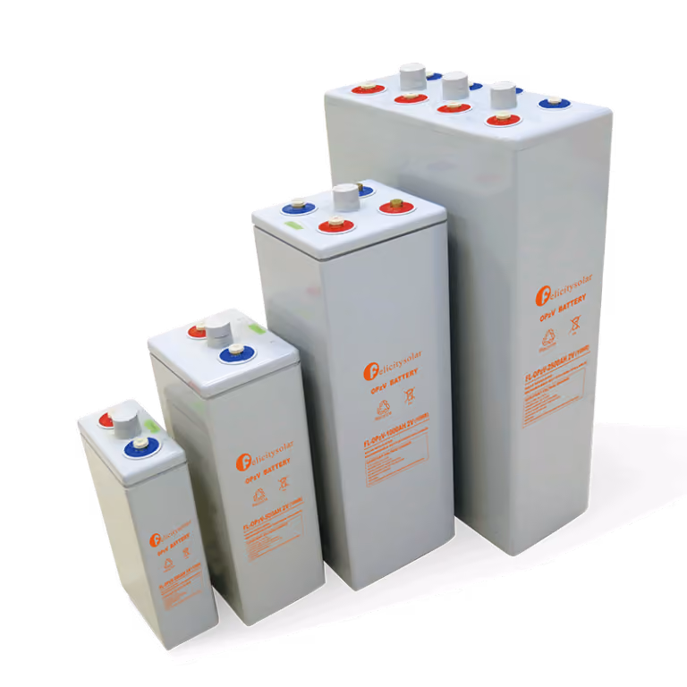 Felicity FL-OPZV-1000AH-2V OPzV tubular gel battery
