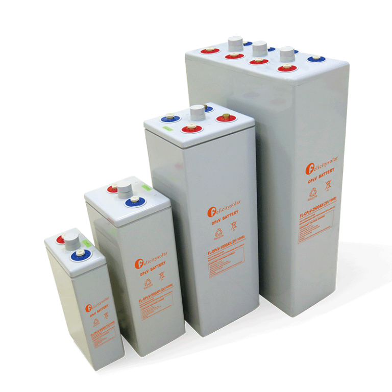 Felicity FL-OPZV-1000AH-2V OPzV tubular gel battery
