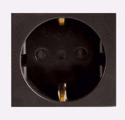 Nour 390 schuko socket outlet 16A 250V by Nour Electrical Industries