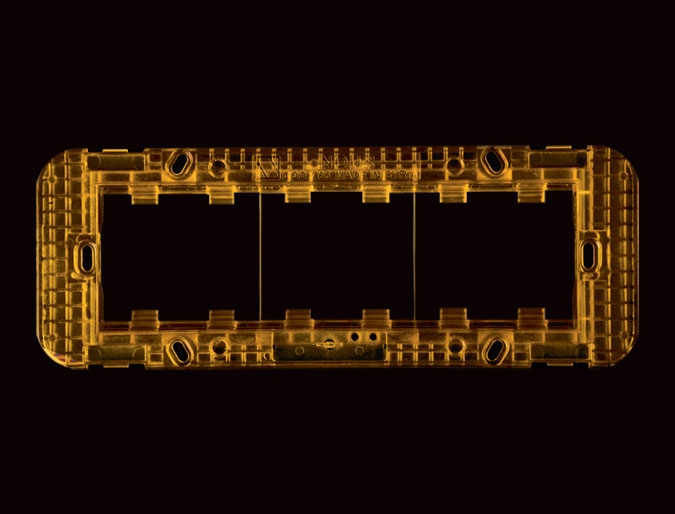 Nour 766 six gang frame for rectangular box by Nour Electrical Industries