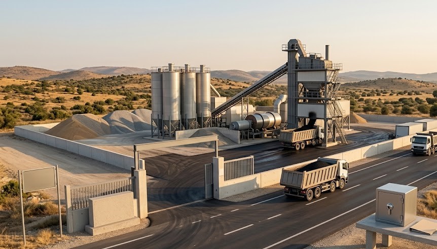 Operation and Maintenance of Asphalt Plant, SEBCO Homs Branch