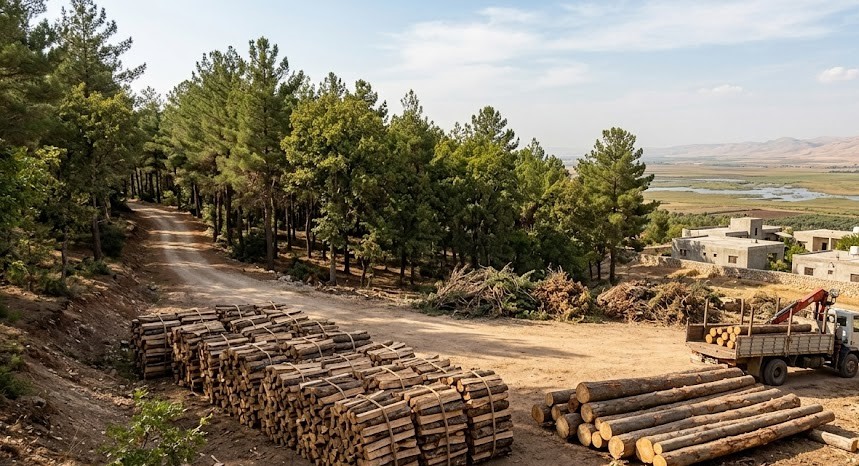 Supply of Forestry Firewood and Timber, General Authority for Ghab Management and Development
