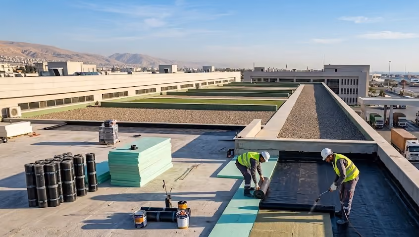 Building Roof Insulation Works, General Authority for Ports and Customs