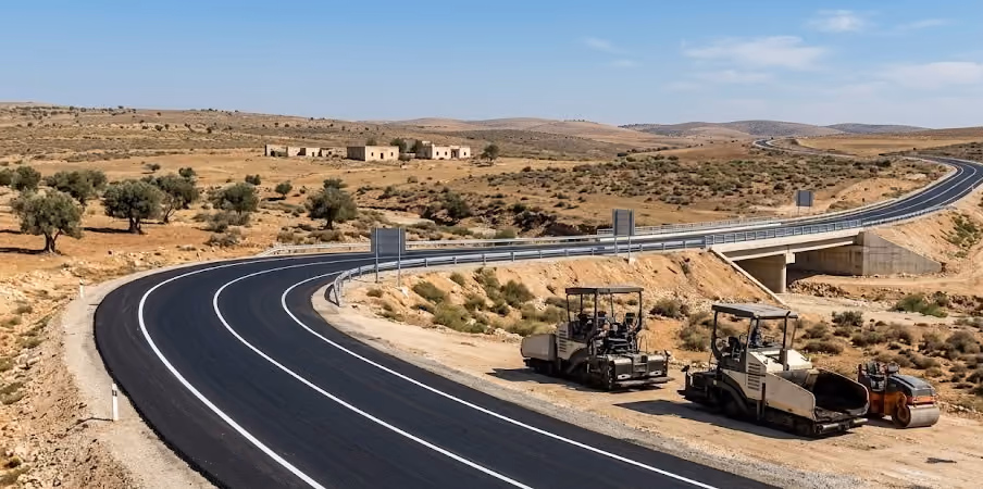 Maintenance and Improvement Works on Fatt Road, General Corporation for Road Transport