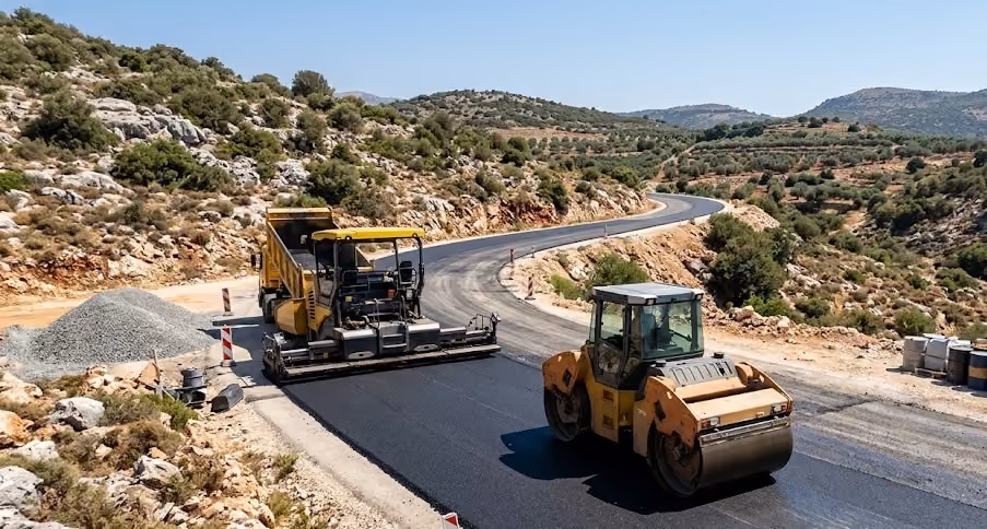 Completion of Beit Barhum Road Surfacing in Al-Tawaheen, Tartus