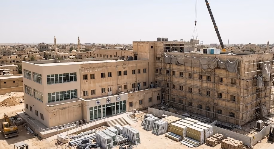 Rehabilitation of Hassakah National Hospital by Blumont