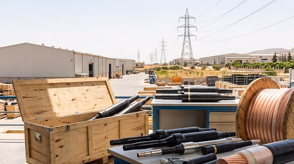 Supply of Rubber Cable Joints for High-Voltage Lines, General Establishment for Electricity Transmission and Distribution