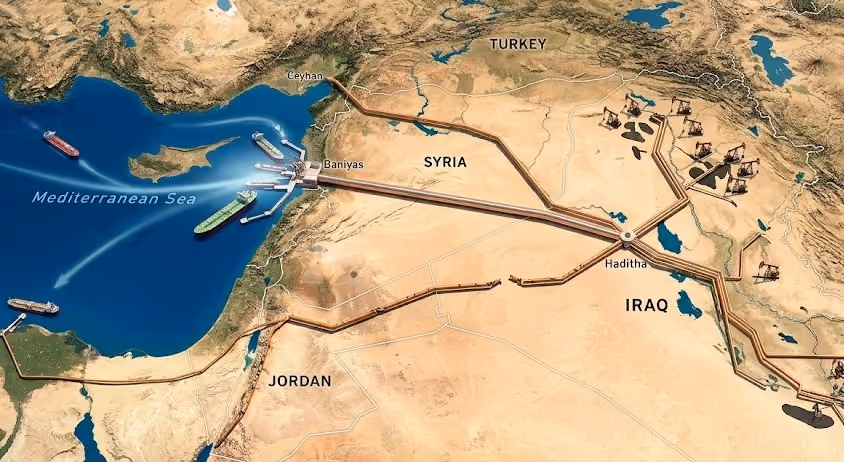 العراق يوقّع اتفاقية مبادئ مع ائتلاف أميركي-قطري لدراسة خط أنابيب نفطي إلى ميناء بانياس
