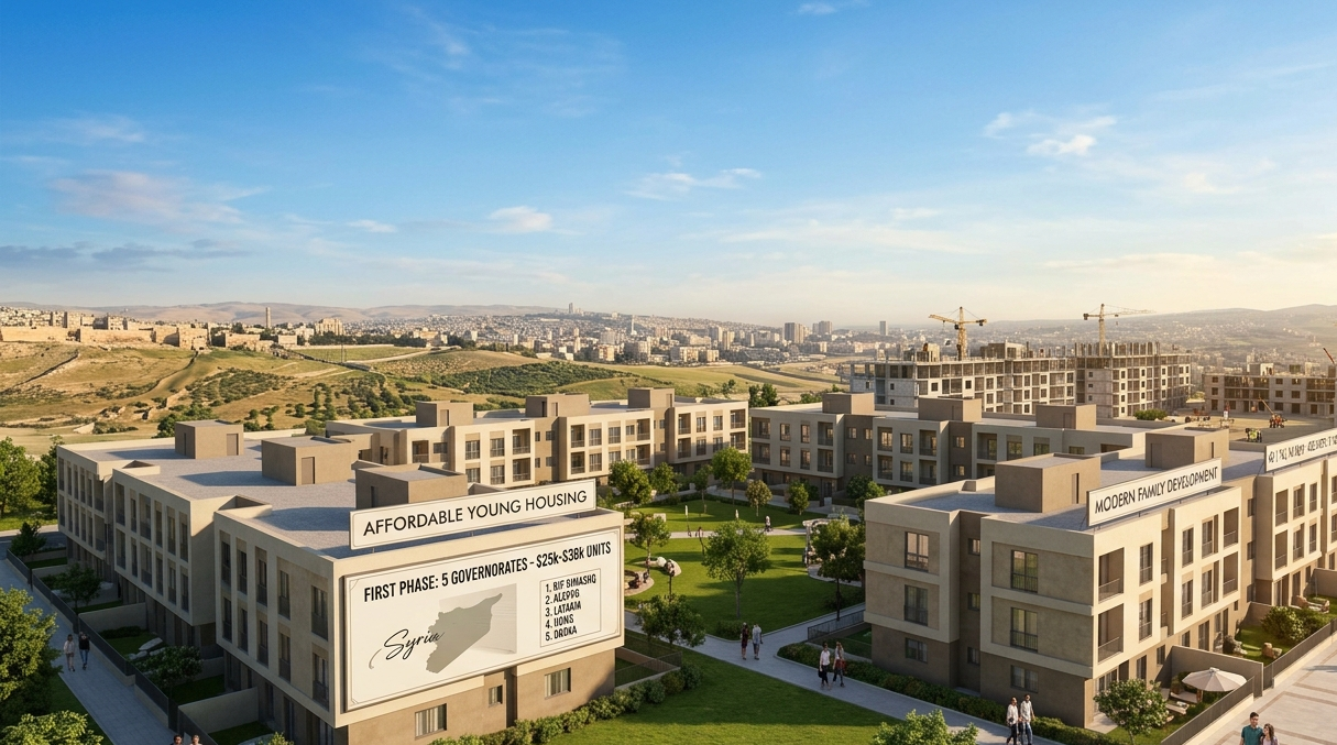 UAE Developer Announces Youth Housing Project Across Five Syrian Governorates