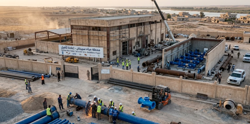 Rehabilitation of Sabikhan Water Station in Deir ez-Zor