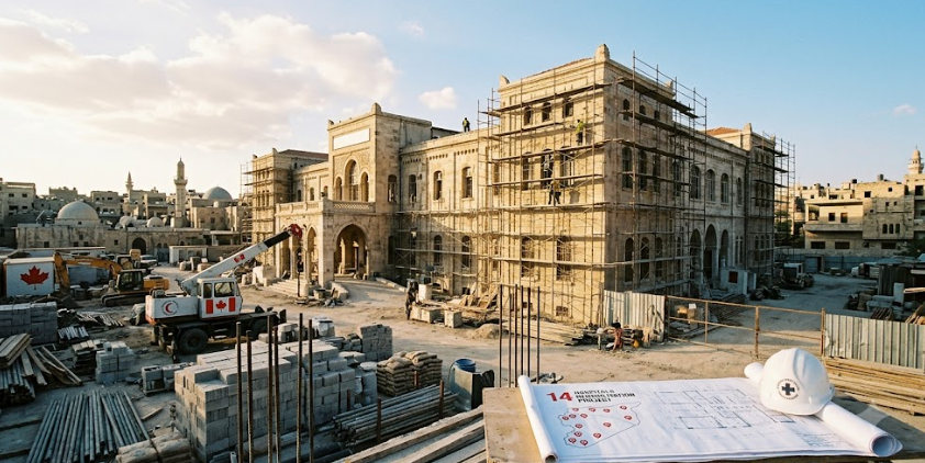 Syrian Sovereign Fund Signs Contract to Rehabilitate 14 National Hospitals with Canadian Firm