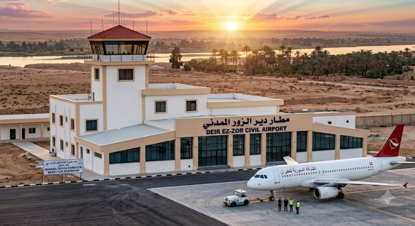 Deir ez-Zor Civil Airport Completes Core Rehabilitation Ahead of Reopening