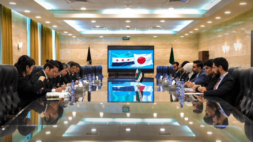 Syria and Japan Hold First Round of Bilateral Political Consultations in Damascus