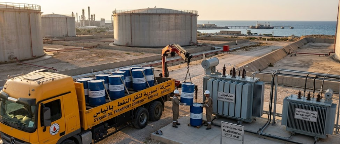 Transformer Oil Supply for Electrical and Cathodic Protection Transformers, Syrian Oil Transport Company, Baniyas