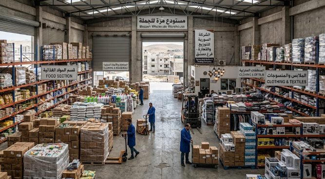 Wholesale Warehouse in Mezzeh, Damascus