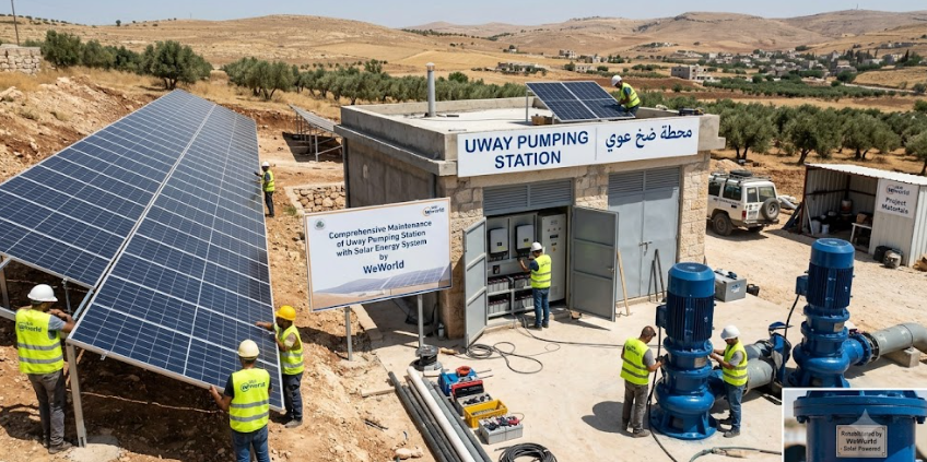  Comprehensive Maintenance of Uway Pumping Station with Solar Energy System by WeWorld