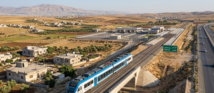  Damascus to Jordanian Border Residential Rail Link