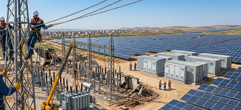Syria's Ministry of Energy Reports Accelerated Grid Rehabilitation and Renewable Energy Expansion in H1 2026