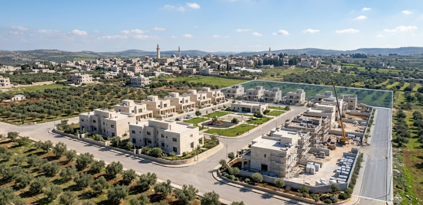 Investment Opportunity: Residential Suburb Development in Maarat al-Numan, Property 2284