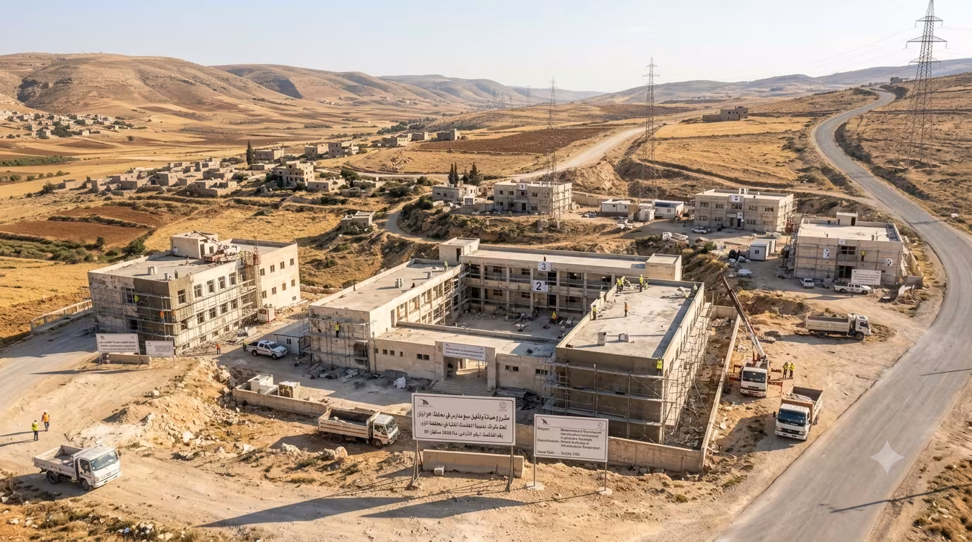Maintenance and Rehabilitation of Seven Schools in Latakia