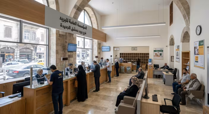 Rehabilitation and Furnishing of Damascus Al-Jadida Post Office on Turnkey Basis