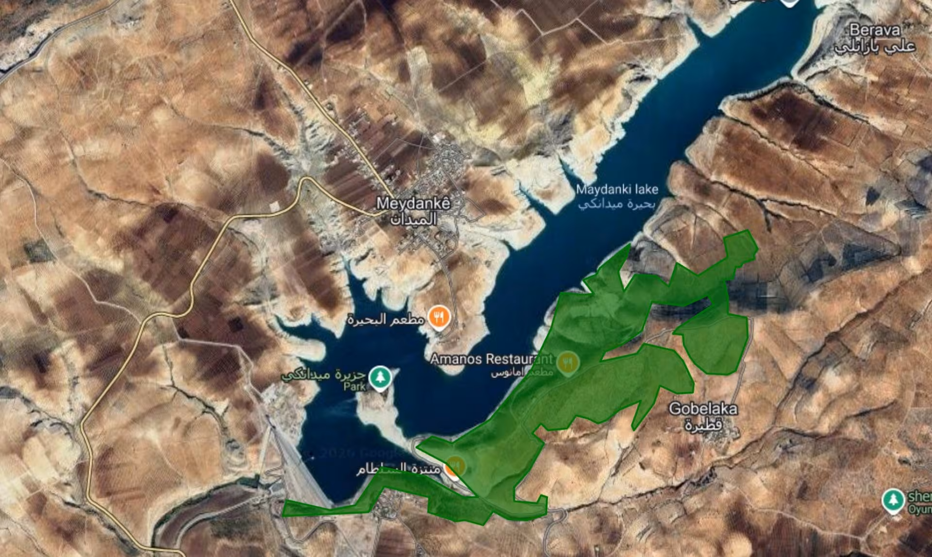 Midanki Lake Banks Project | rebuilding syria platform