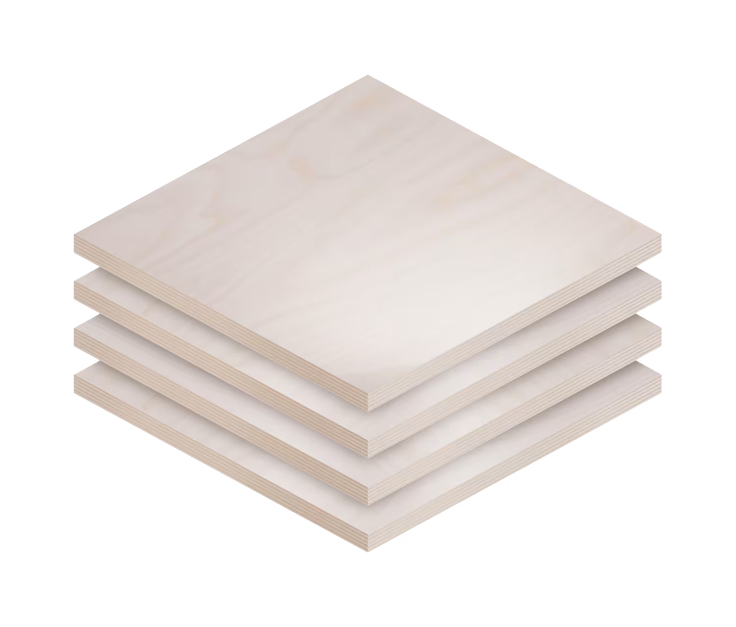 Birch plywood sheet