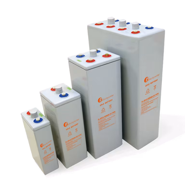 Felicity FL-OPZV-2500AH-2V OPzV Tubular Gel Battery, 2V 2500Ah