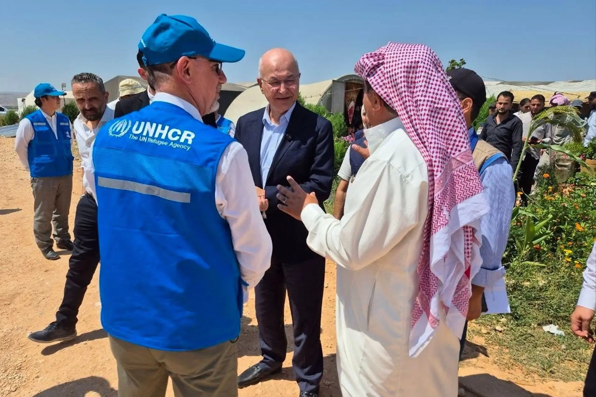 UN Refugee Chief Backs 'Syria Without Camps' Plan After Idlib and Aleppo Visit