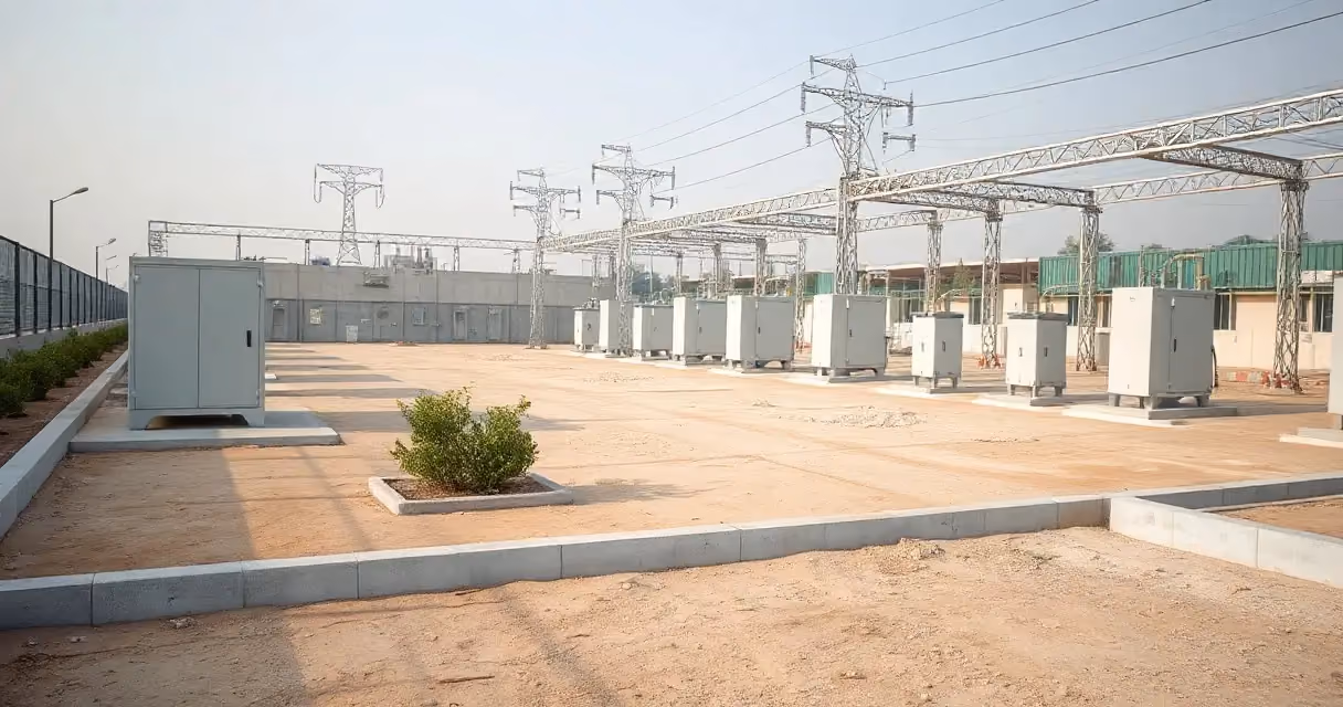 Medium-Voltage Feeders and Transformer Substations in Quneitra