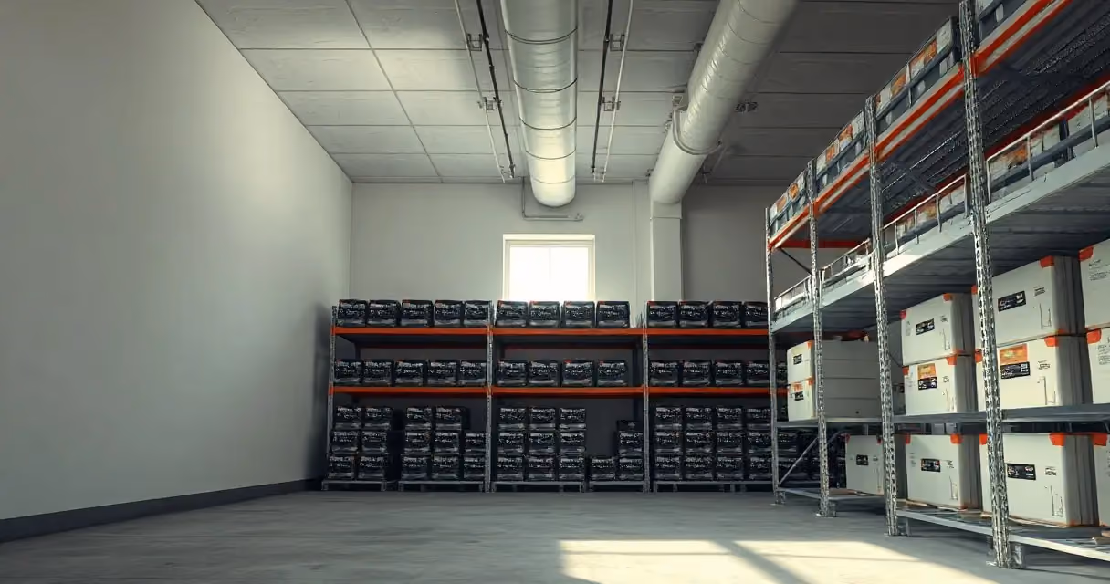 Lithium Battery Supply for EPDC Office in Damascus