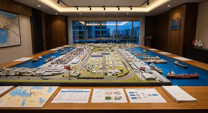 Syrian Customs Delegation Studies Mersin Port Model to Develop Free Zones and Trade Corridors