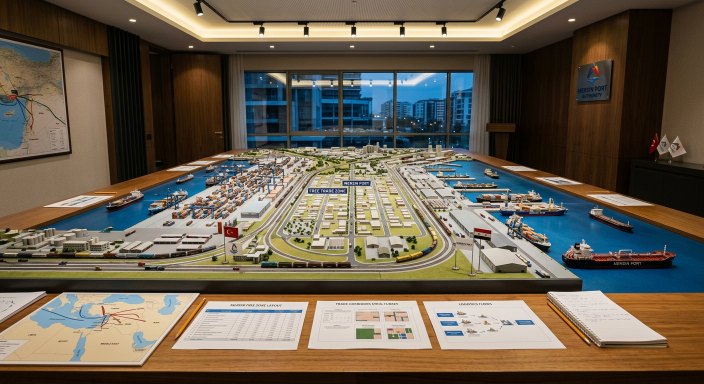 Syrian Customs Delegation Studies Mersin Port Model to Develop Free Zones and Trade Corridors