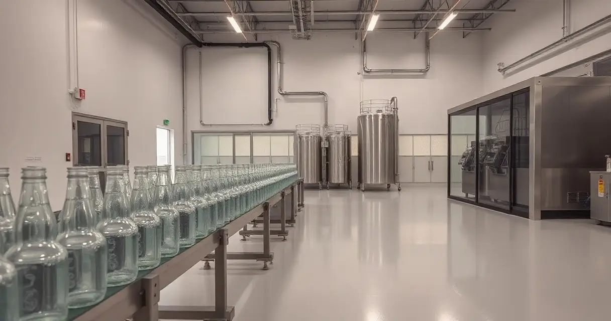 Modern Mineral Water, Soft Drinks and Juice Bottling Plant in Quneitra