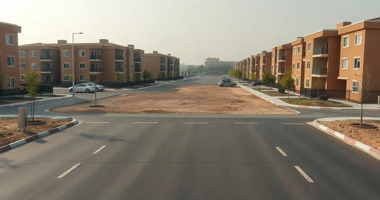 ضاحية صيدا السكنية في درعا — 20 مبنى سكنياً بخدمات متكاملة