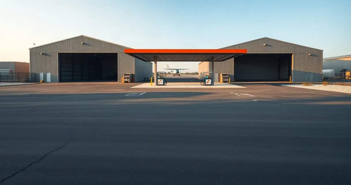Industrial Land with Hangars and a Fuel Station, 25,700 m² — Al-Duwayr, Homs