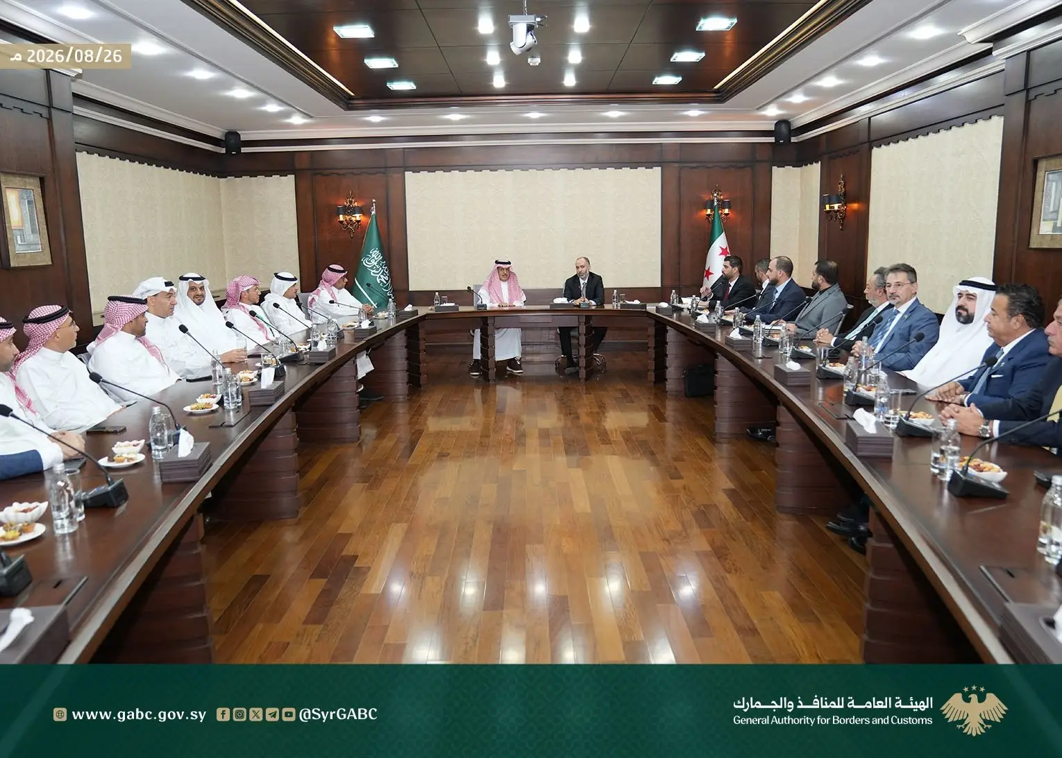 Syria, Saudi Business Delegation Discuss Port Projects