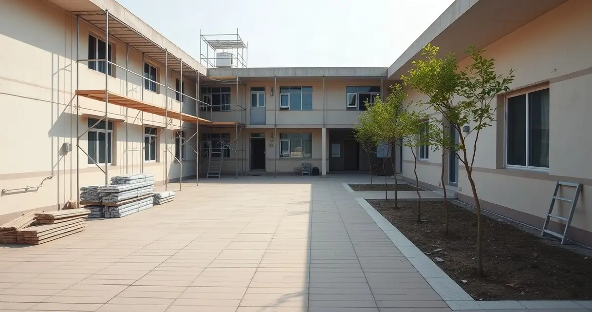 مناقصة صيانة مجمع المعاهد لجامعة الفرات في دير الزور
