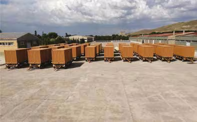 Flatpack assembled module units by Dorce