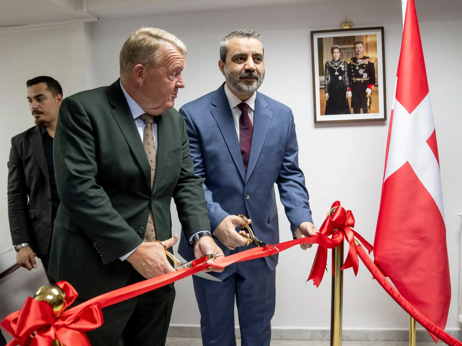 Denmark reopens its embassy in Damascus and allocates $76 million to support reconstruction.