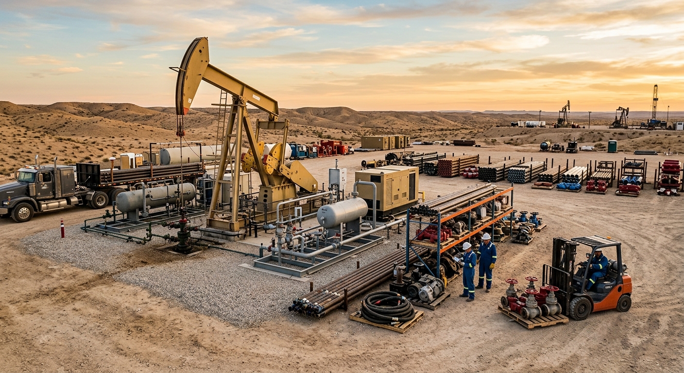 Request for Quotations: Supply of equipment and spare parts for surface units and downhole equipment.